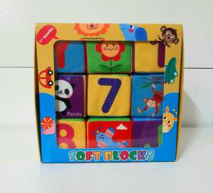 بازی مکعب ابری انگلیسی 9 عددی به همراه جعبه ( غنچه)